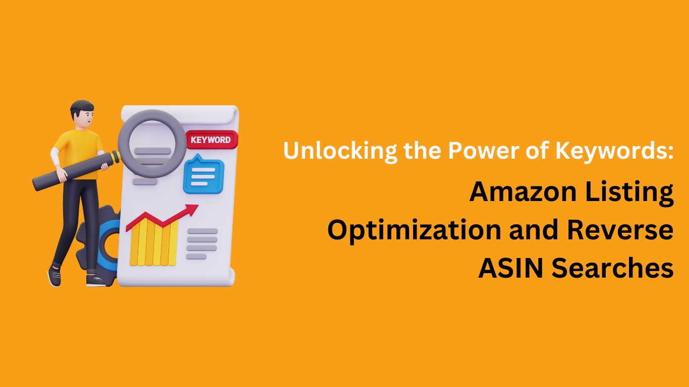 Amazon listing optimization Reverse ASIN search Amazon SEO Amazon keyword research Amazon product ranking